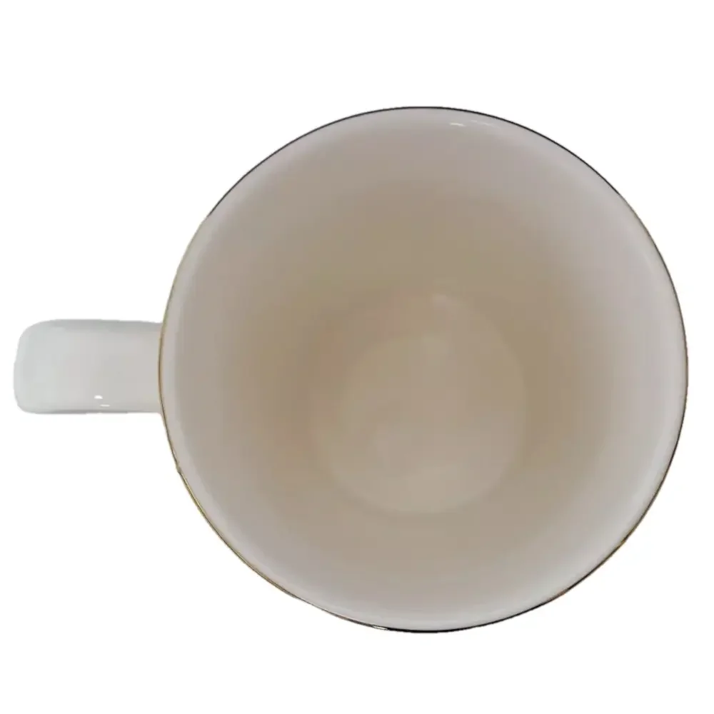 Williams Sonoma Floral Meadow Bunny Mug 16 OZ Porcelain Easter